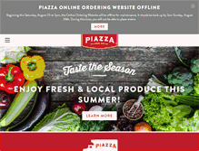 Tablet Screenshot of piazzaproduce.com
